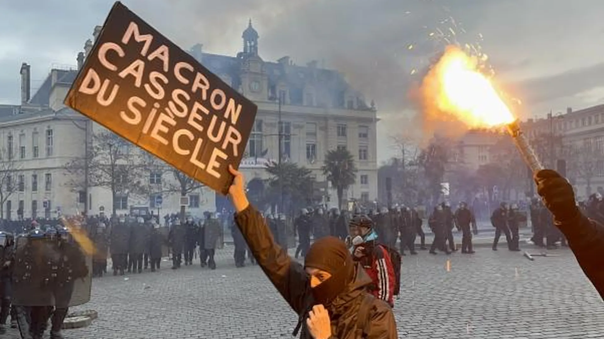 Протесты во Франции