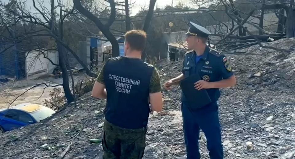 Уголовное дело о халатности чиновников возбудили из-за пожара под Новороссийском