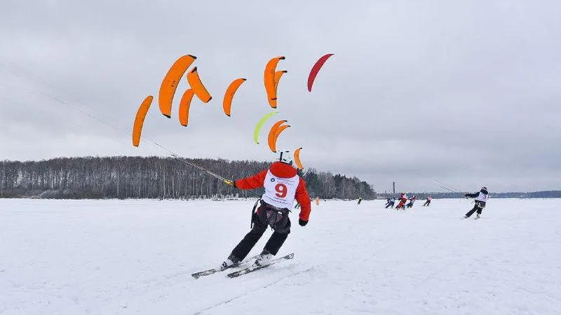 Подмосковные первенство и чемпионат по сноукайтингу провели в Солнечногорске