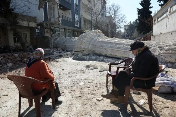 Последствия землетрясения в Турции