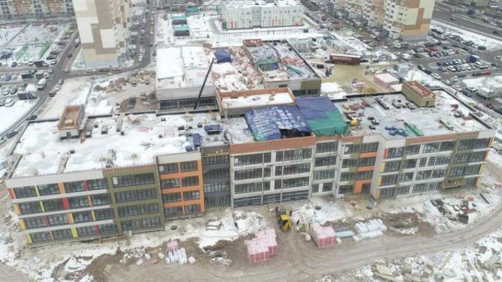 Новая школа откроется в подмосковном Домодедово в новом учебном году