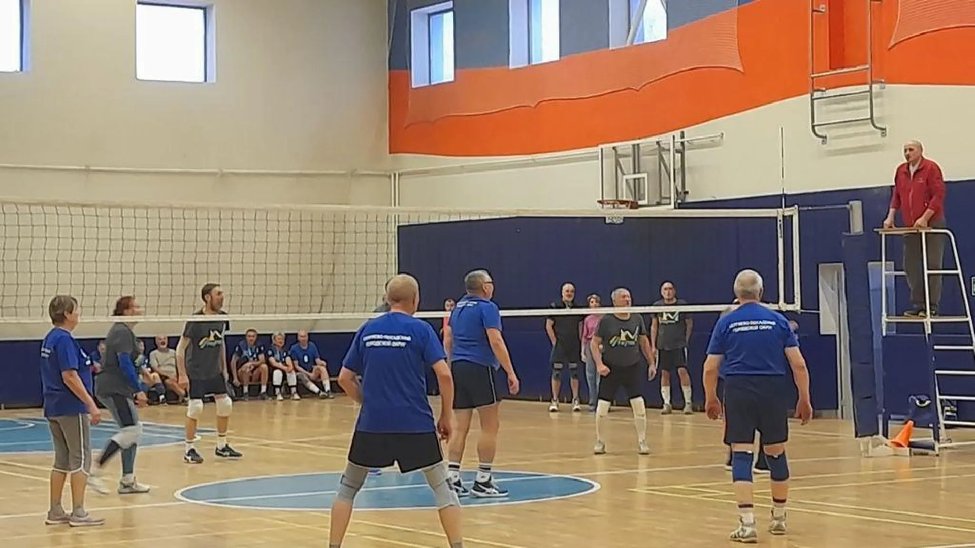 Команда активных долголетов из Реутова приняла участие в областном товарищеском турнире по волейболу