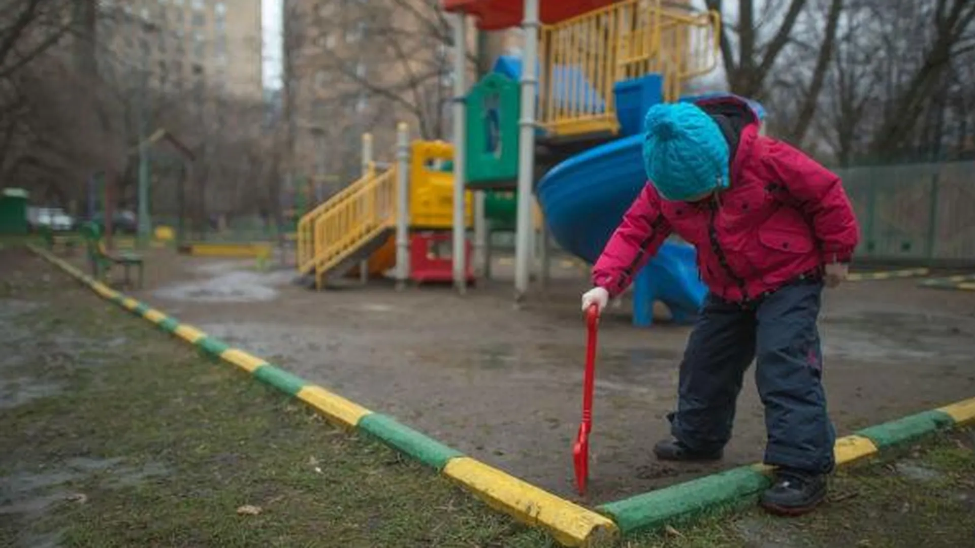 В Красногорском районе появились новые площадки для детей