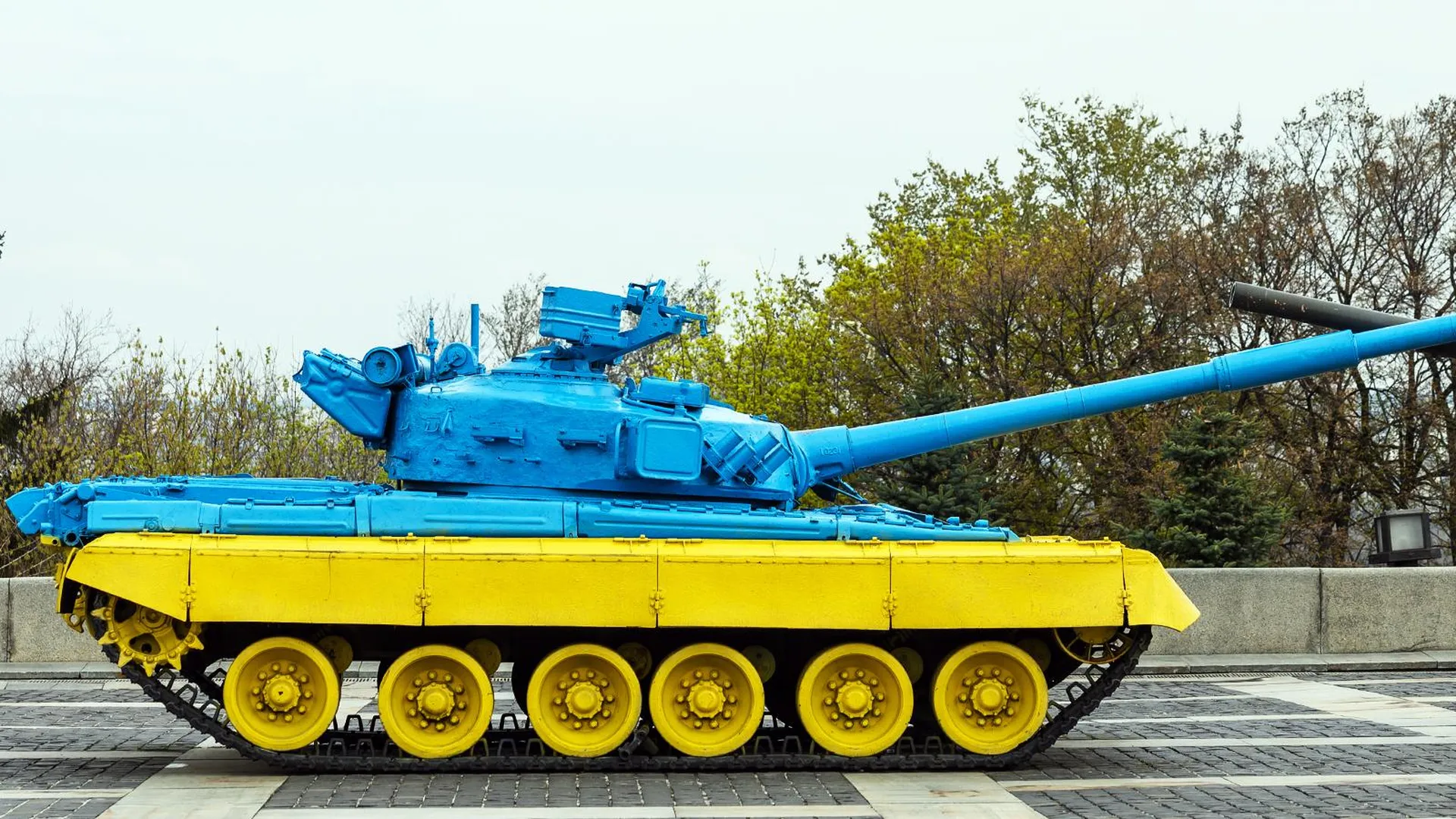 Танк Т-64 в Киеве. Фото: Christophe Gateau