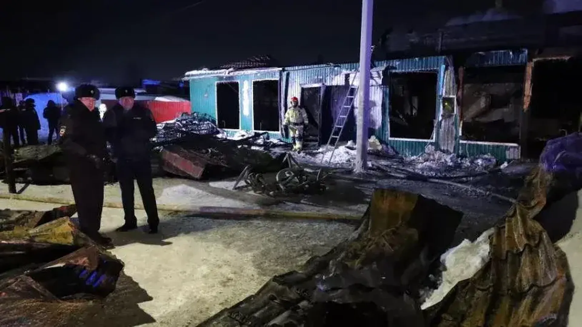 Названа предварительная причина пожара в приюте в Кемерове