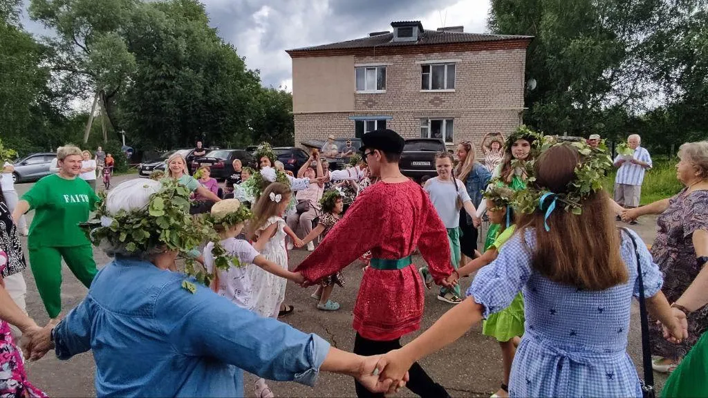 Старинная деревня Троица отпраздновала юбилей