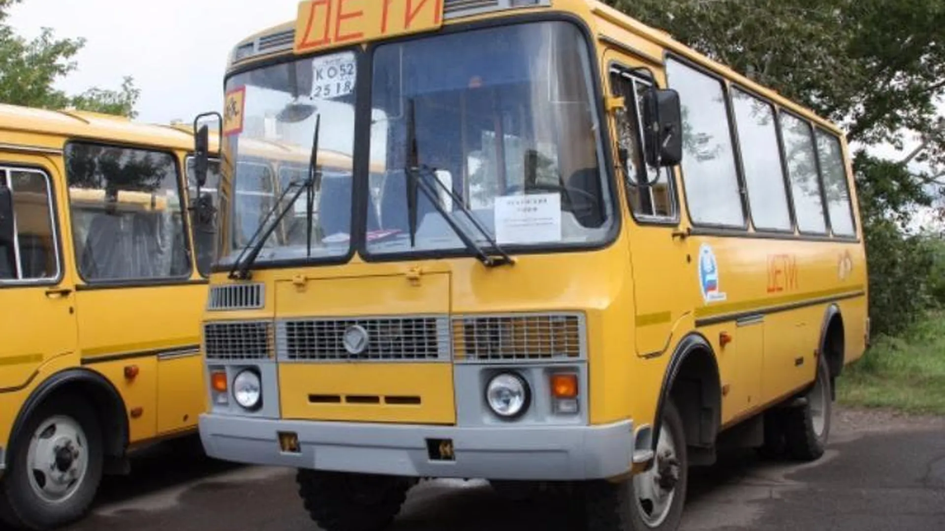 Мужчину убил автобус с детьми в Подмосковье