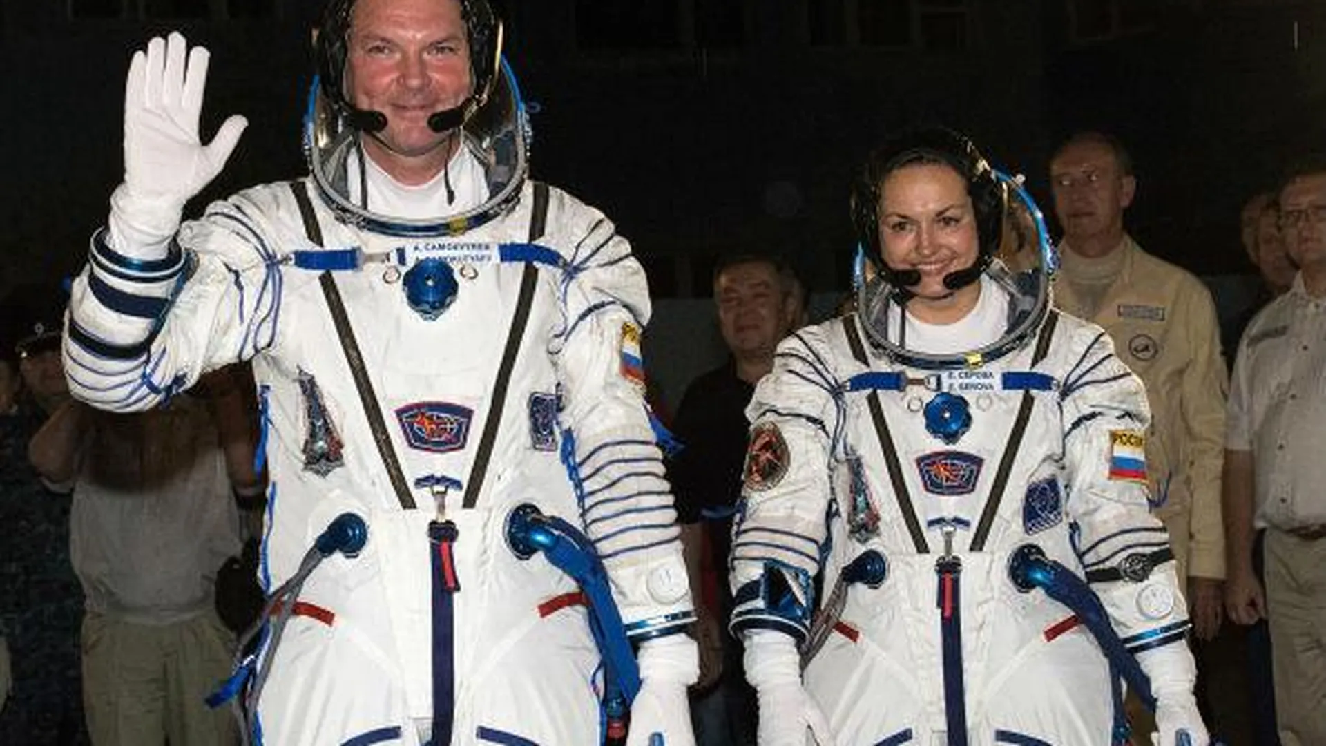 Экипаж космонавтов 41/42 экспедиции на МКС прибыл в Щелковский район 