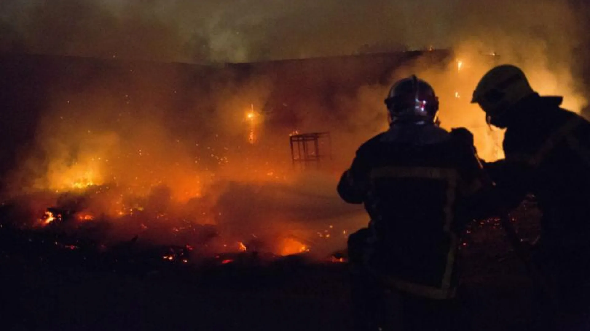 Двое мужчин погибли при пожаре в Коломне