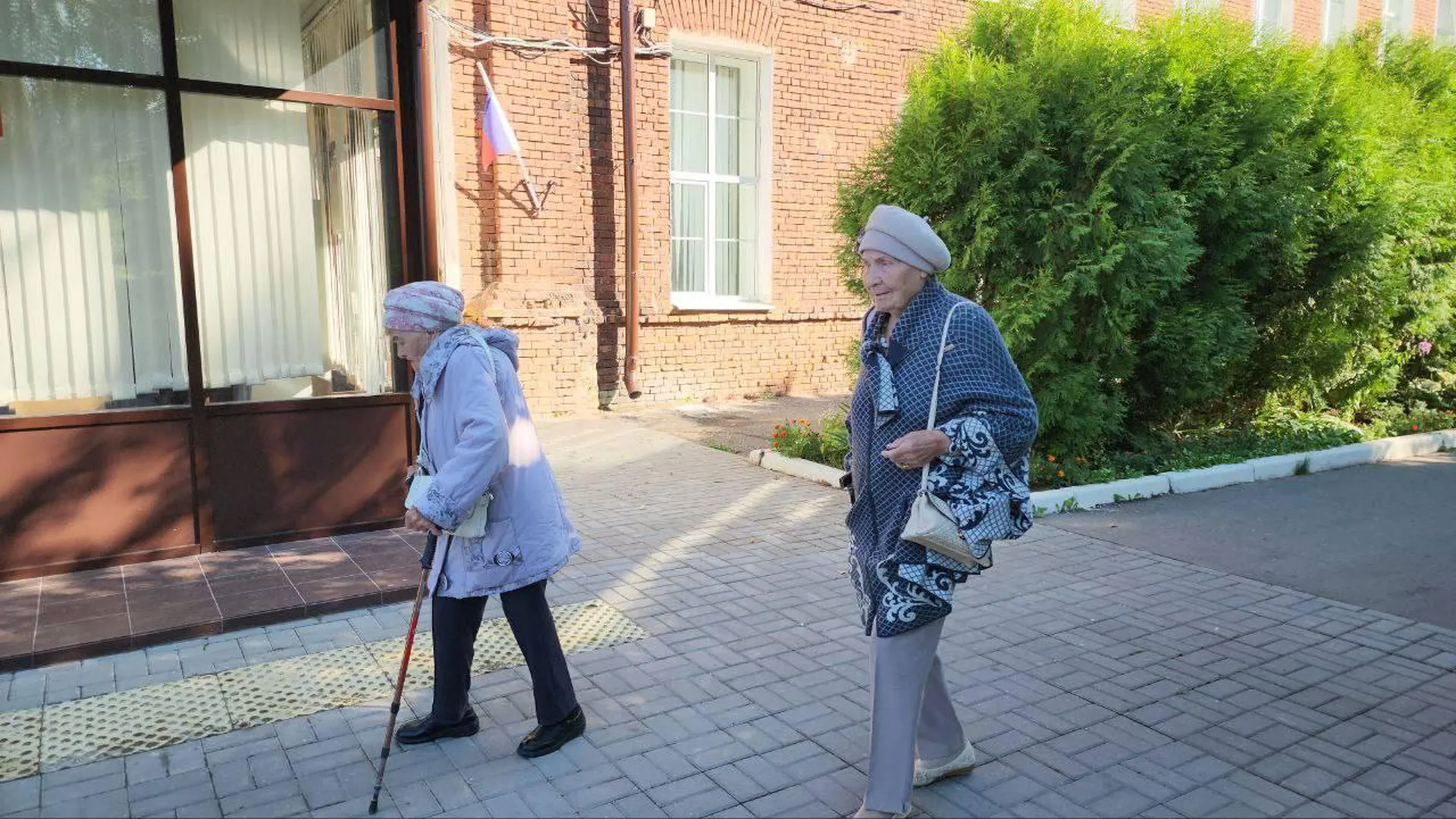 В Можайске в выборах принял участие ветеран Великой Отечественной войны