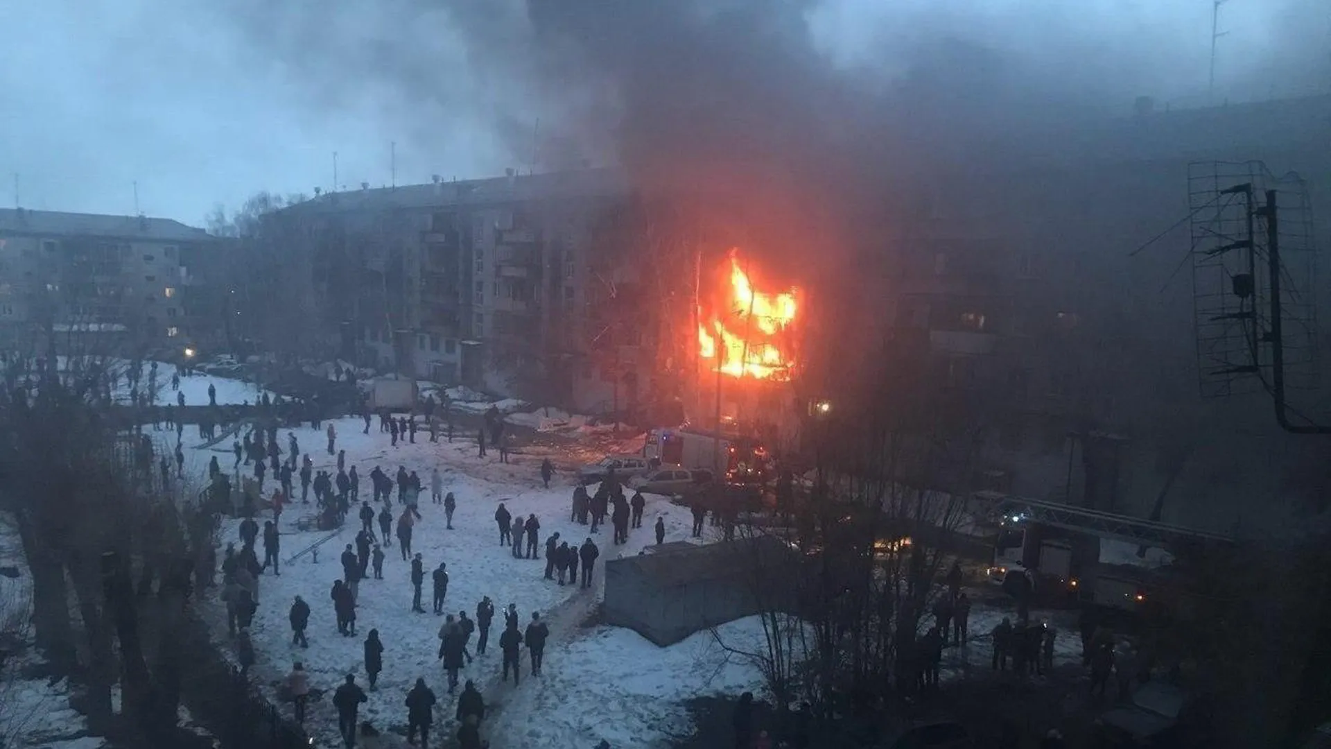 Взрыв газа произошел в жилом доме в Магнитогорске