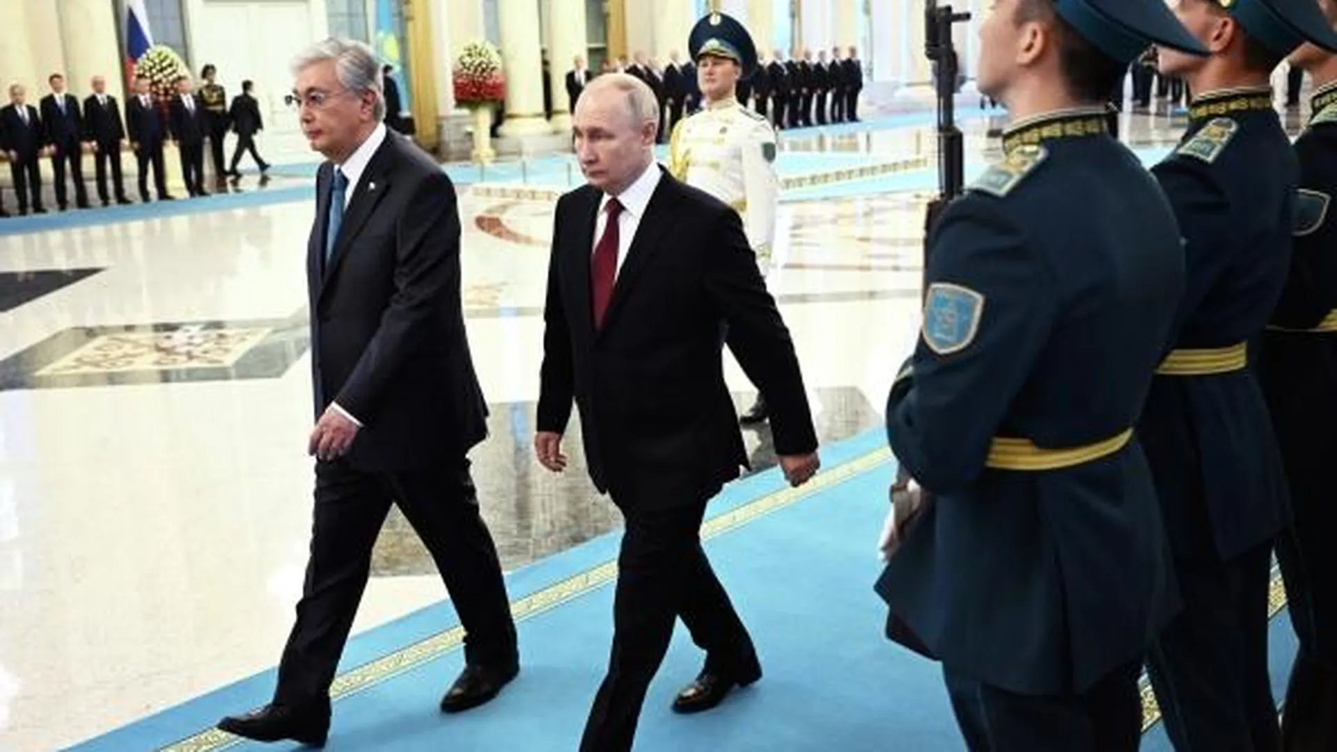 Токаев заявил об историческом значении визита Путина в Казахстан