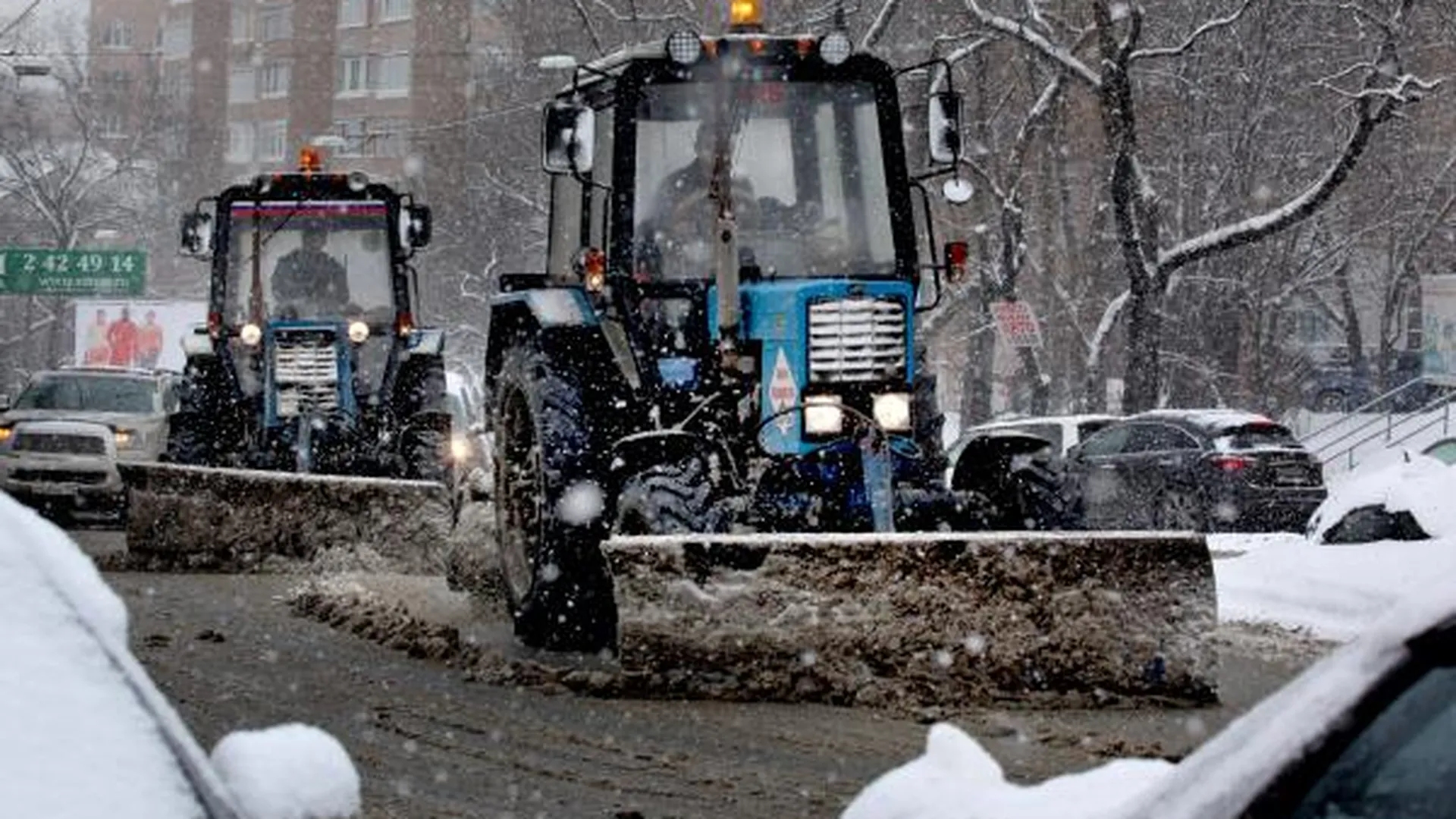 Дорожные службы Московской области готовы к резкому похолоданию