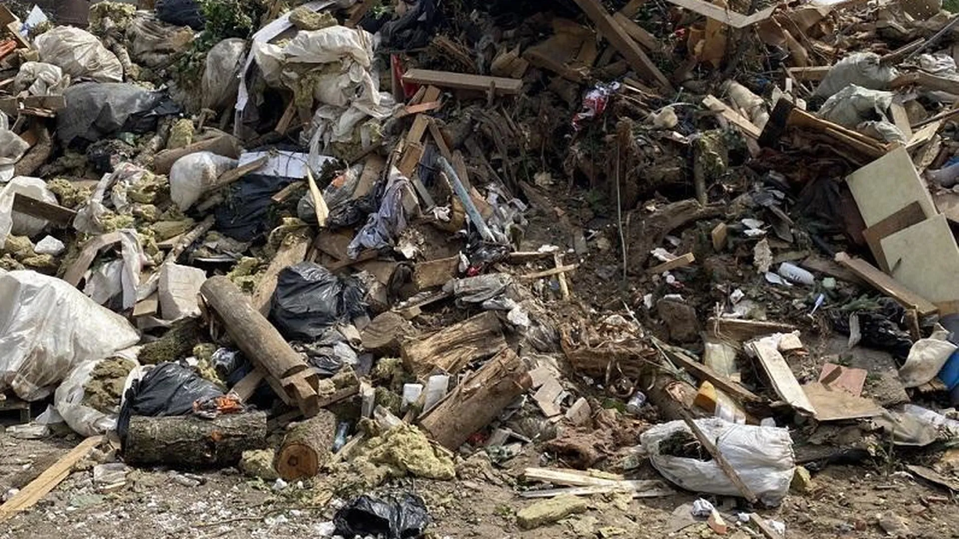 Незаконную сортировку отходов выявили в подмосковном Ступине