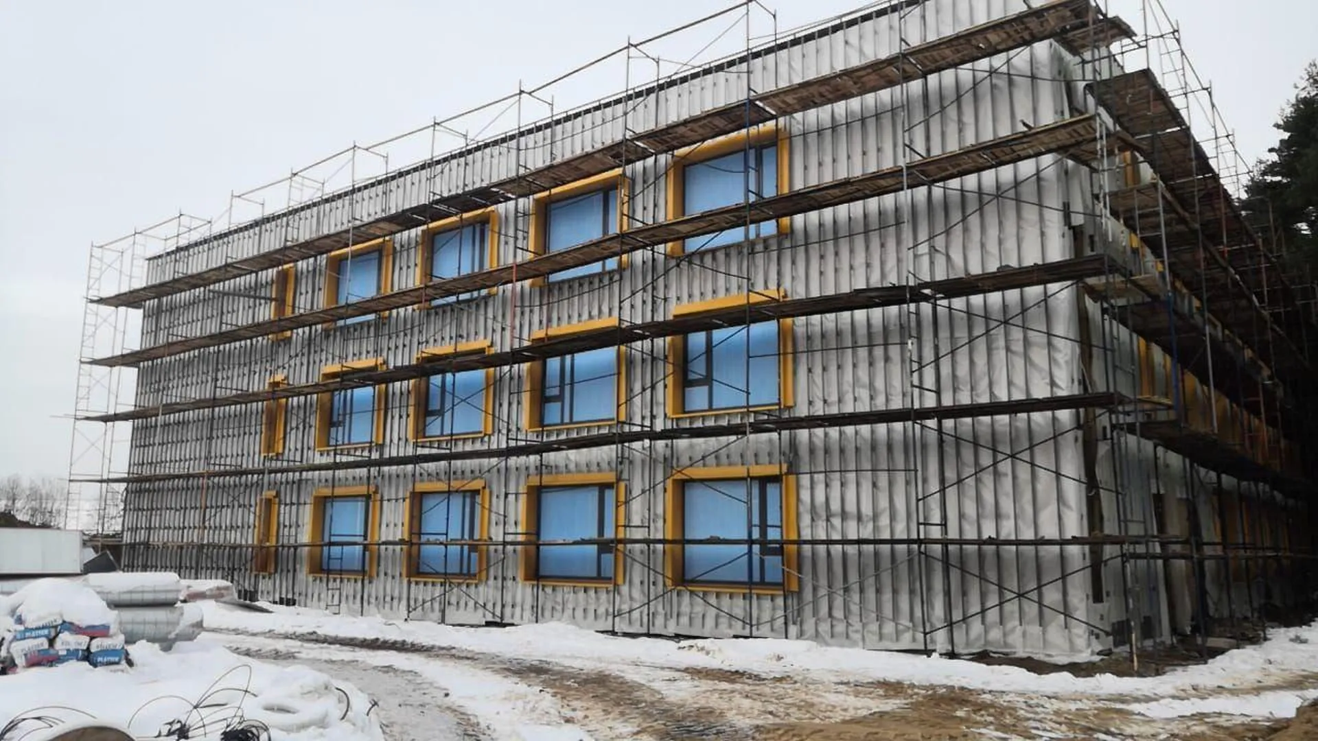 Строительство кампуса для проживания преподавателей лицея имени В. И. Долгих продолжается в Истре