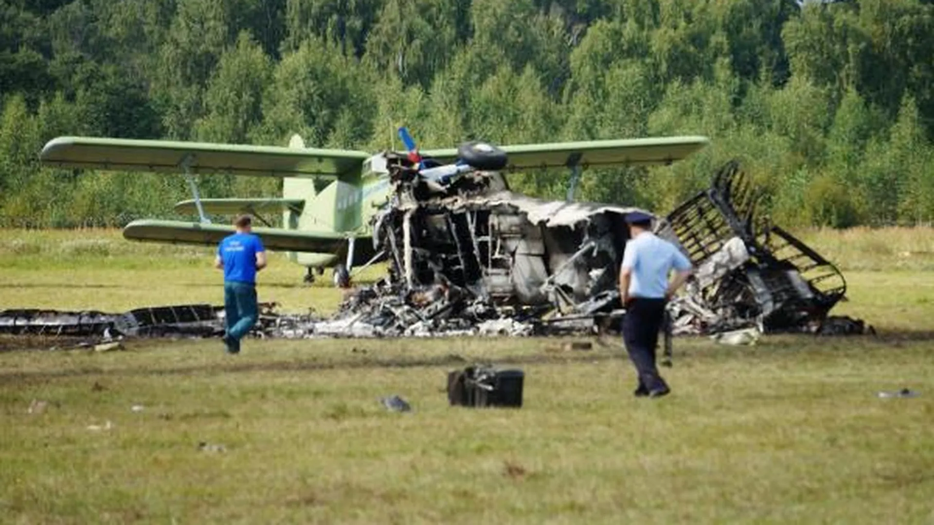 Прокуратура начала проверку по факту падения Ан-2 в Балашихе
