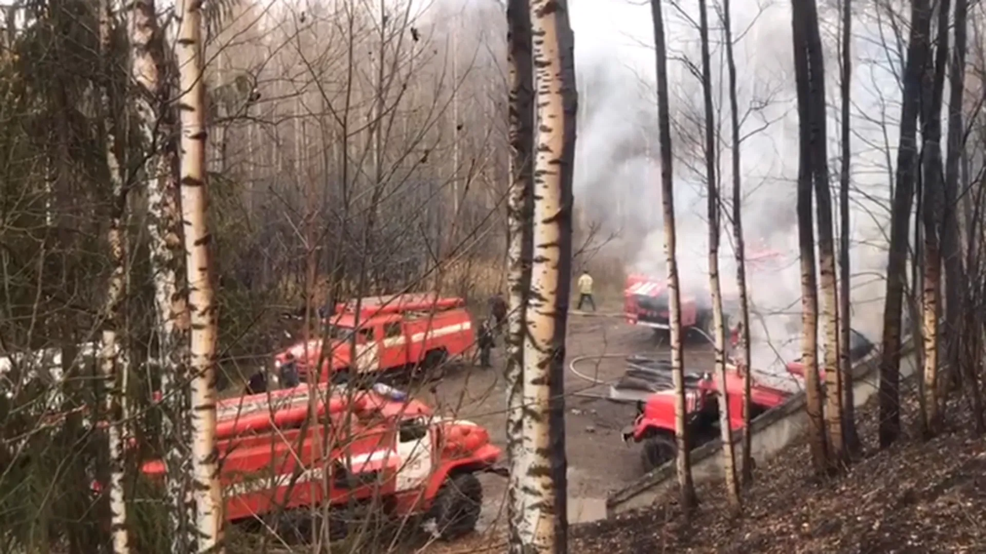 Момент взрыва на пороховом заводе под Рязанью попал на видео