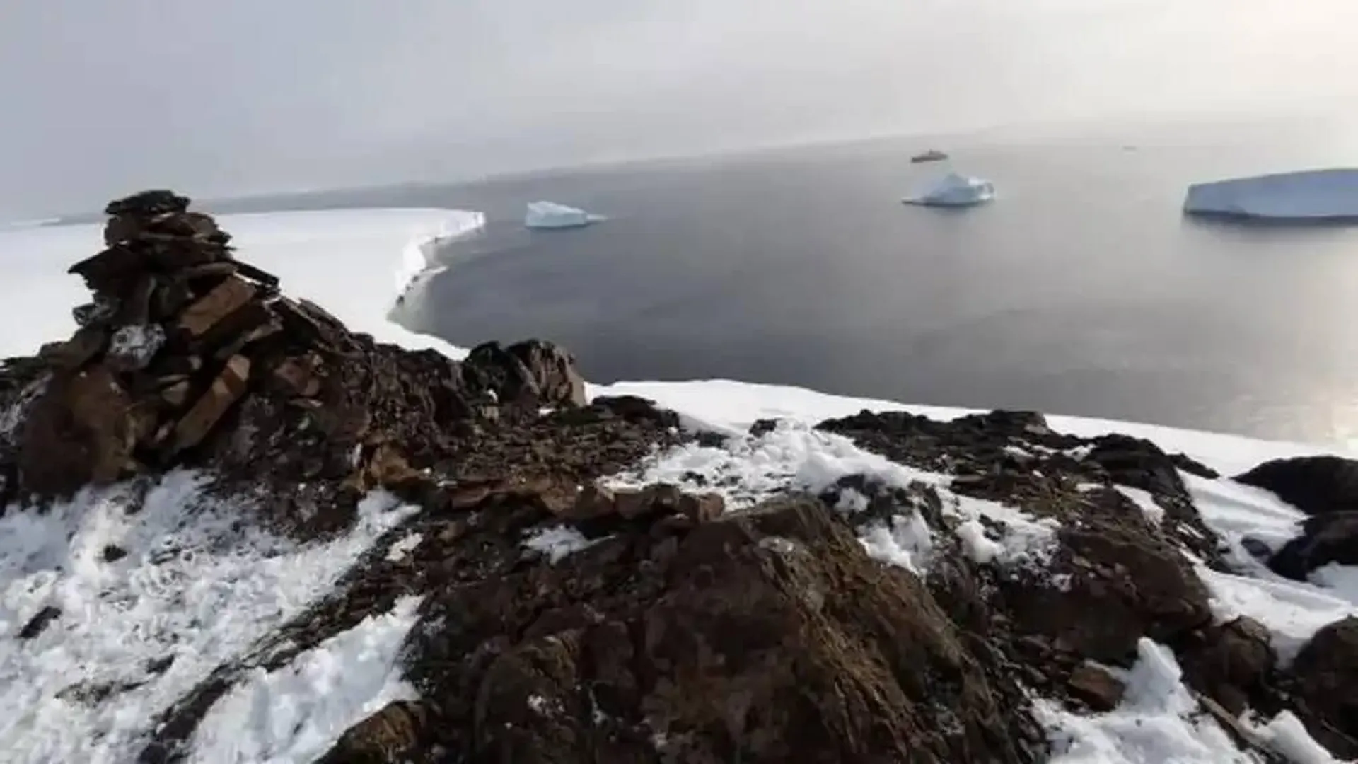 Древний город нашли во льдах Антарктиды