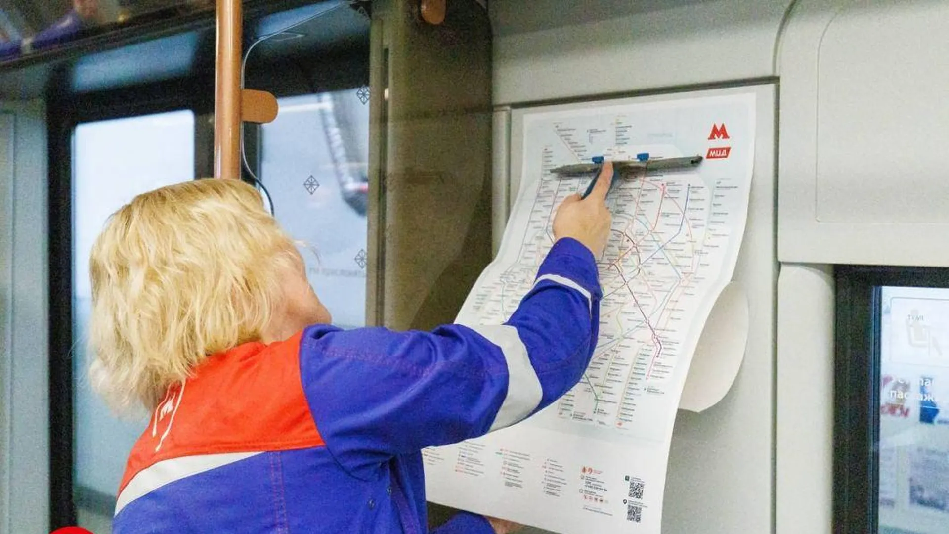 Систему навигации начали обновлять в московском метро