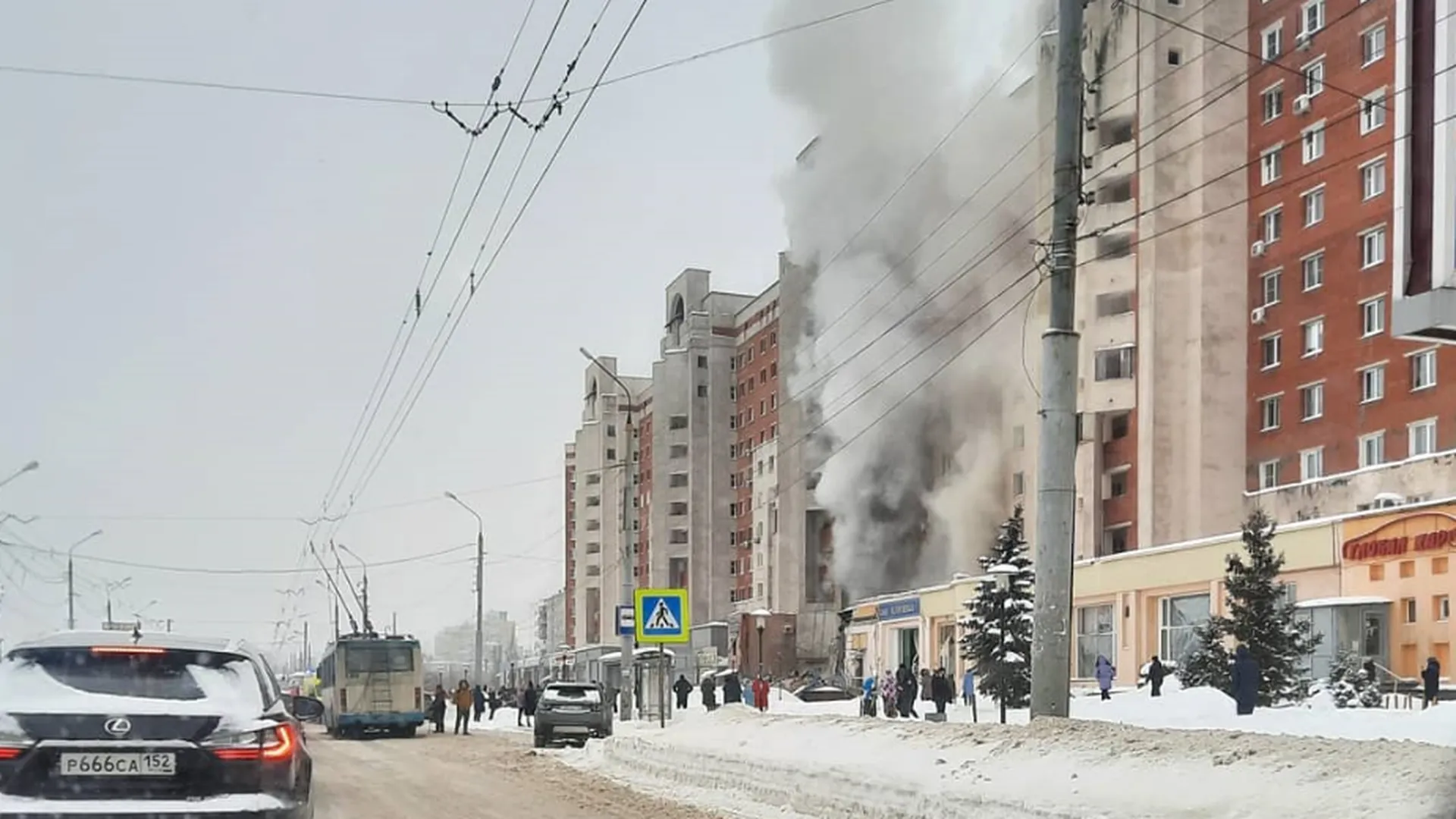 МЧС не подтвердило информацию о пожаре в доме после взрыва газа в Нижнем Новгороде