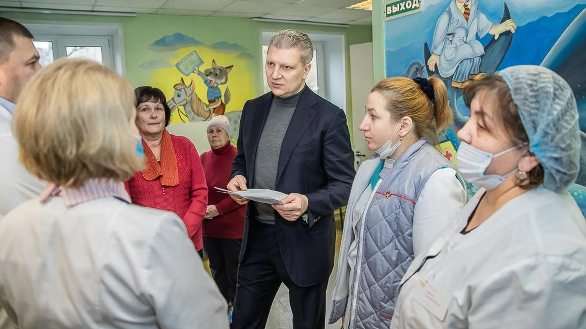 В Заречье в Одинцовском округе возобновила работу отремонтированная амбулатория