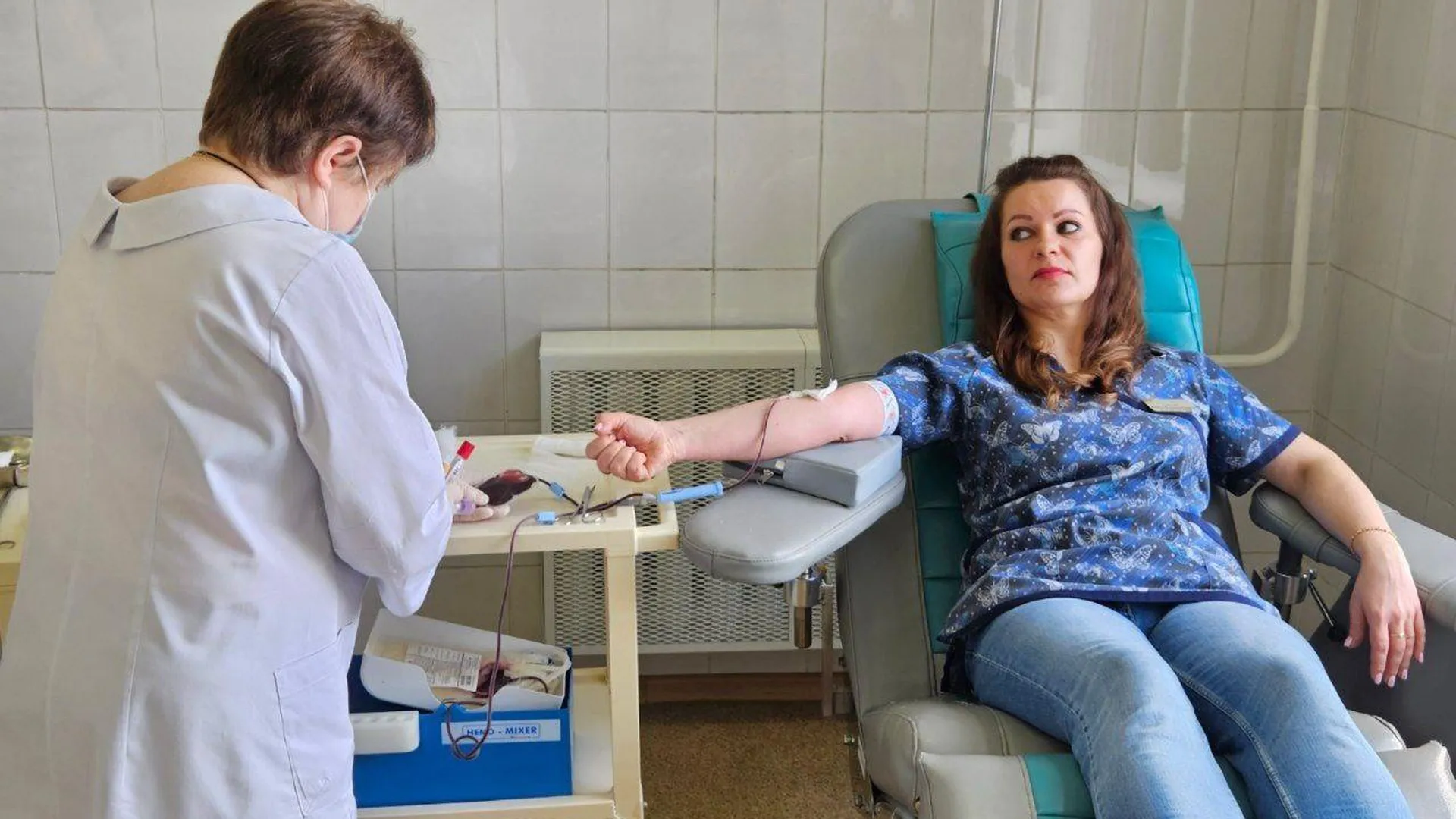 Почти 600 доноров сдали кровь в Подмосковье с начала года