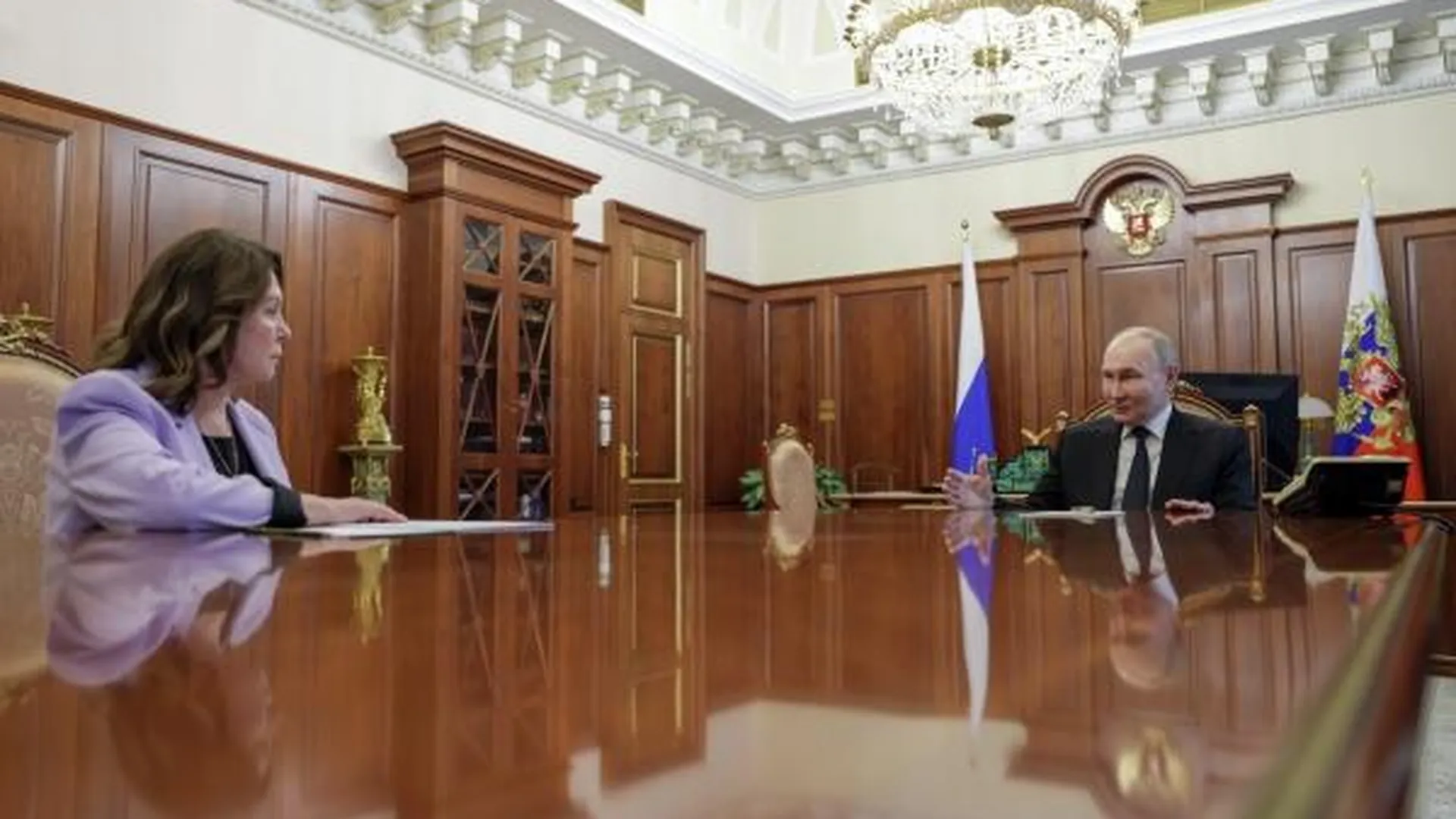 Путин в Кремле встретился с новым председателем Верховного суда России