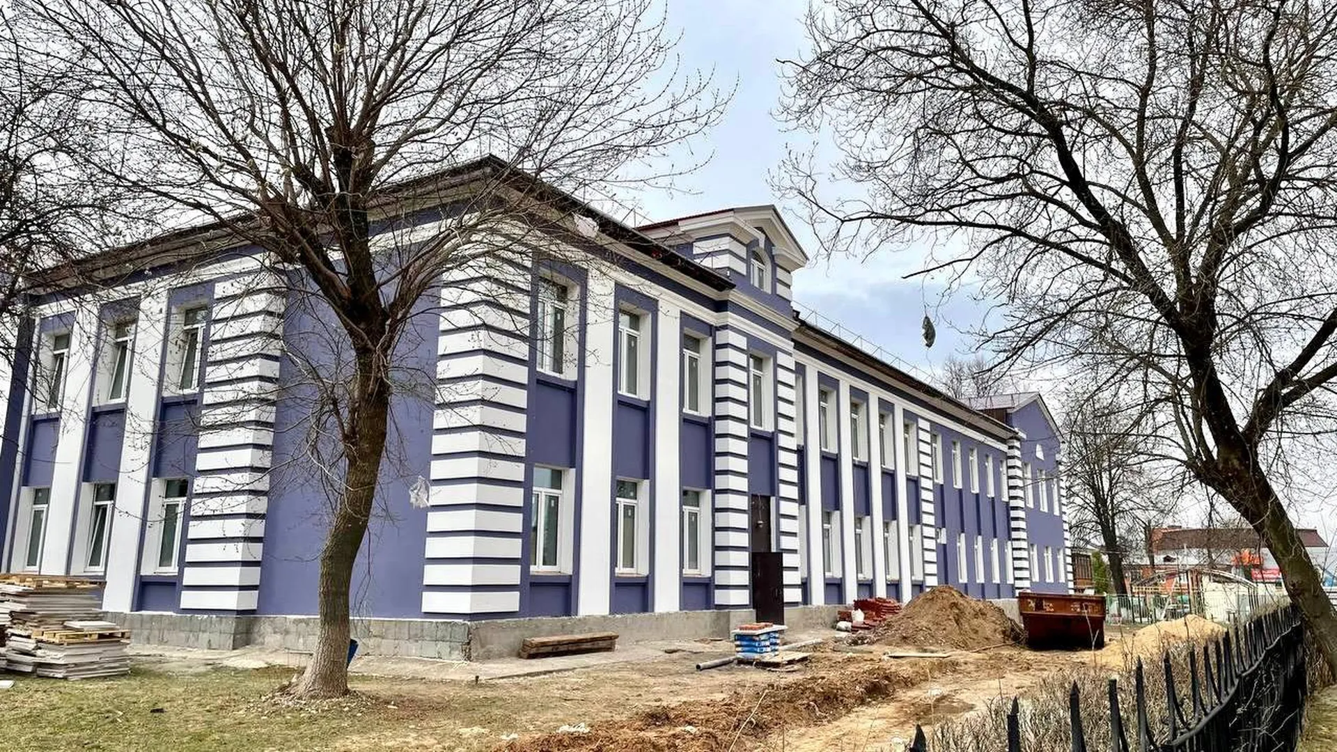 Капитальный ремонт детской школы искусств продолжается в Ступино