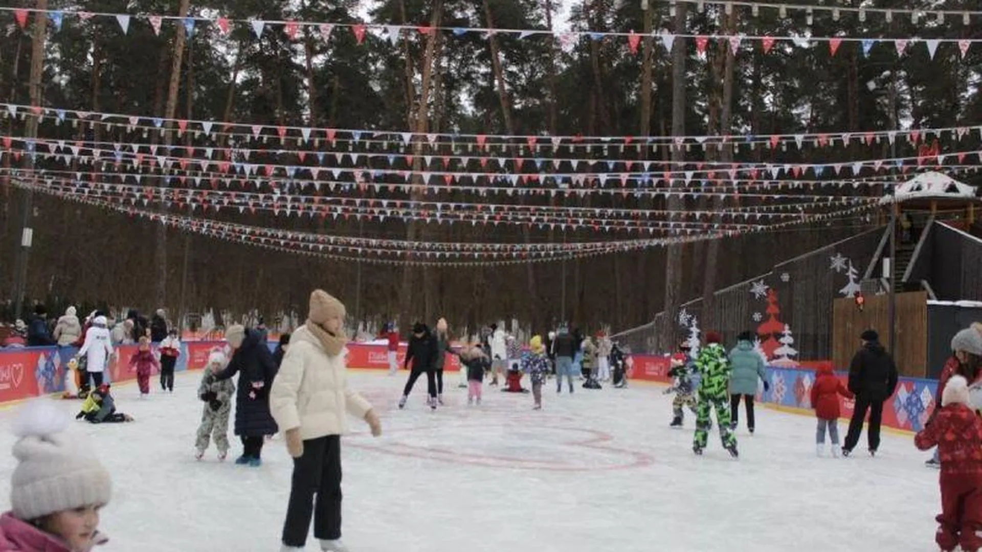 Всего с начала зимнего сезона катки Подмосковья уже посетило более 850 тысяч человек