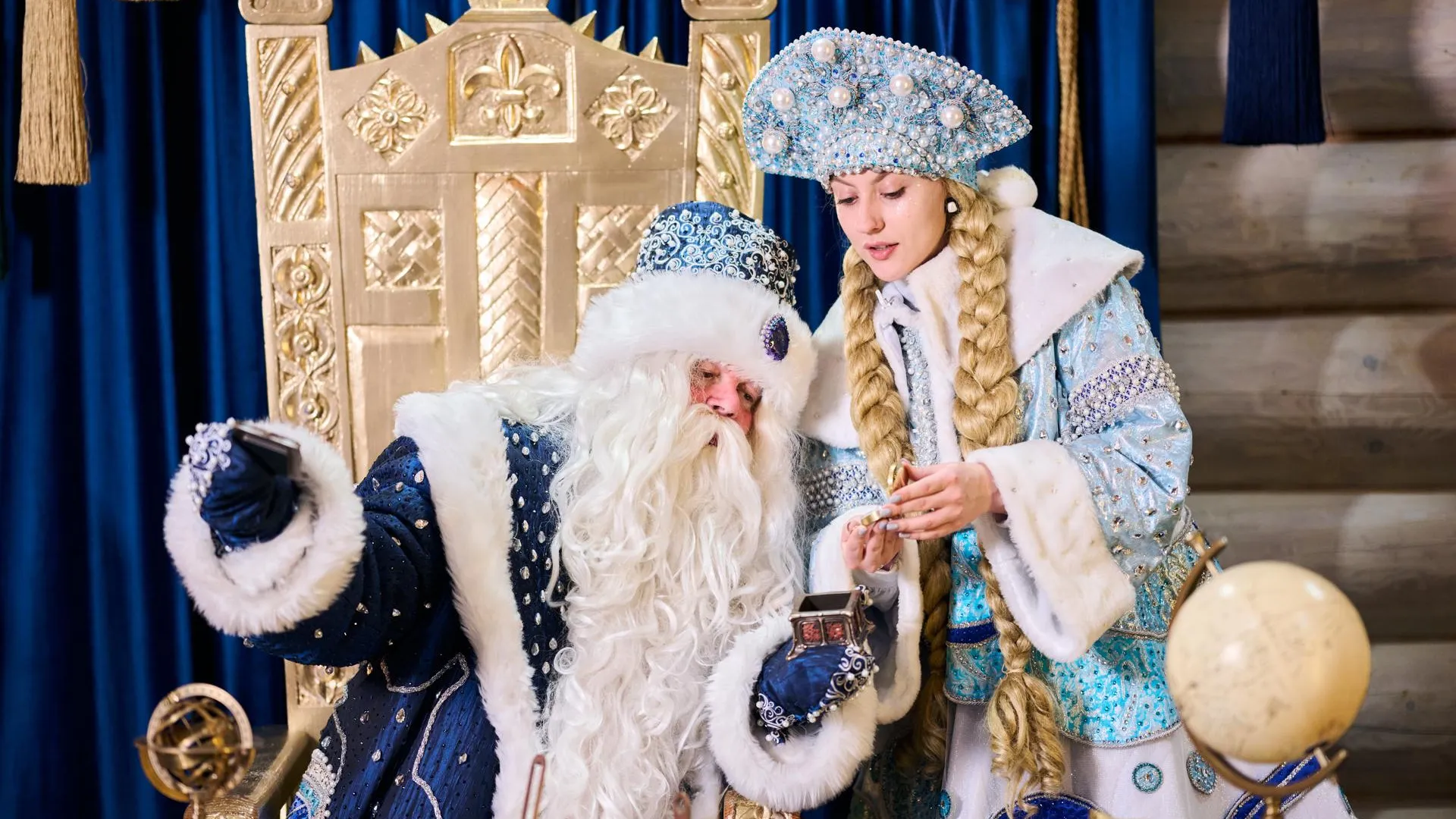 Старый Новый год отметят танцами и хороводами в Московской усадьбе Деда Мороза