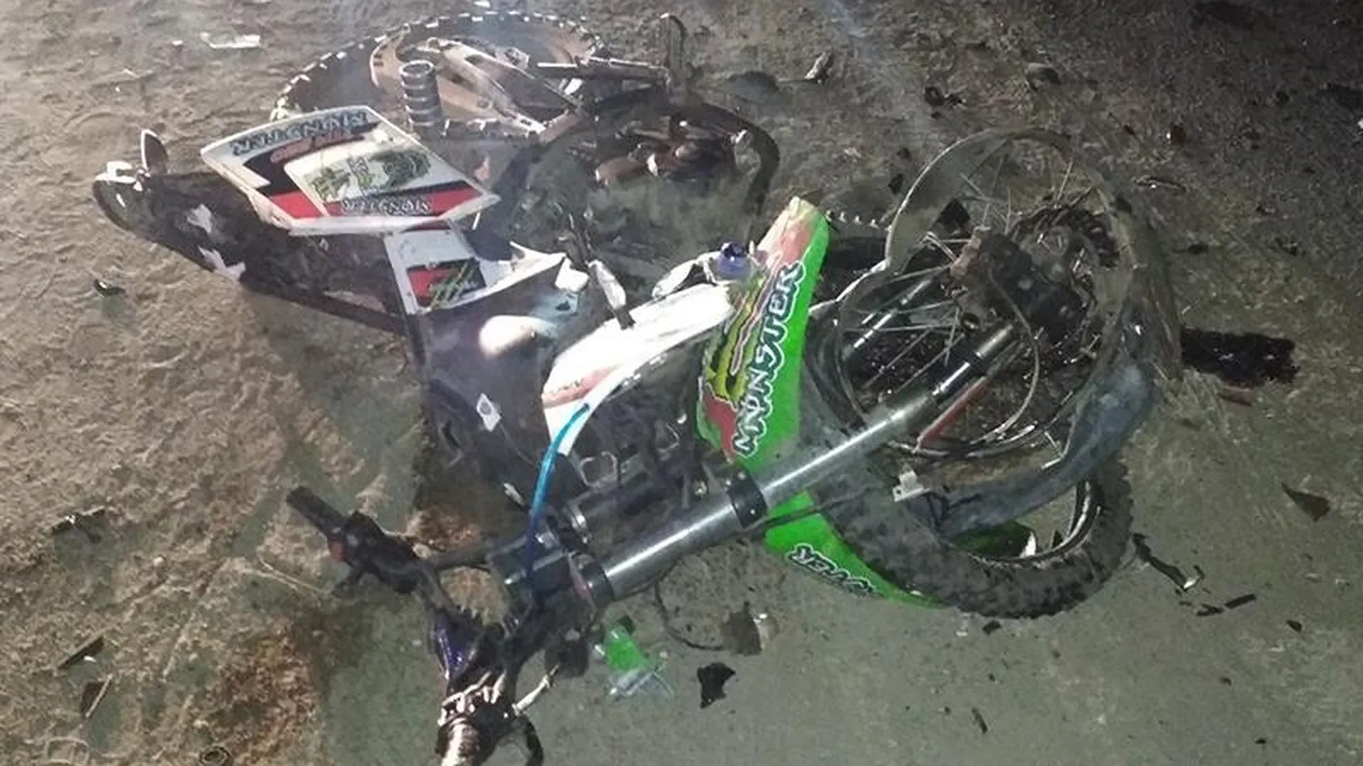 Мотоциклист разбился возле поста ГИБДД в Дмитрове