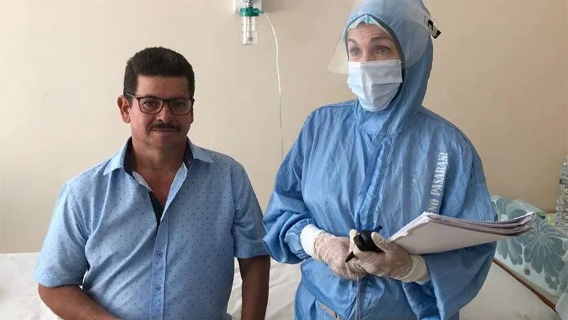 Двух кубинцев вылечили от коронавируса в больнице Видного