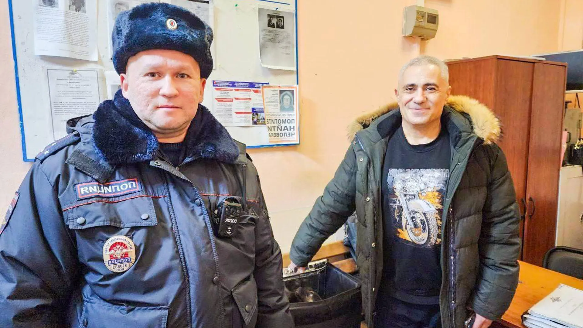 На подмосковной железнодорожной станции «Подольск» спасли трех щенков