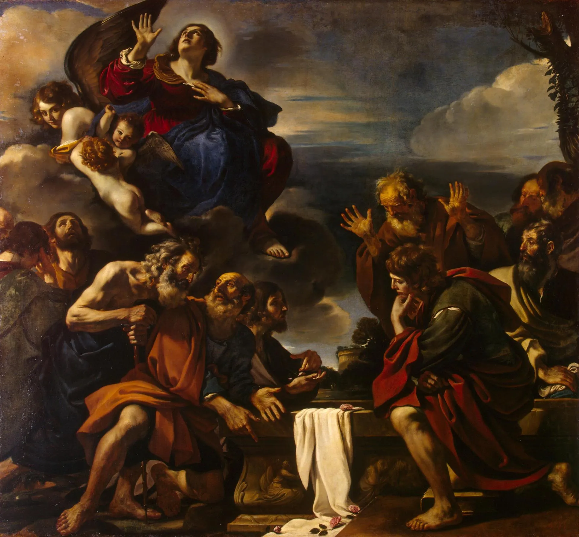 «Вознесение Марии», Гверчино