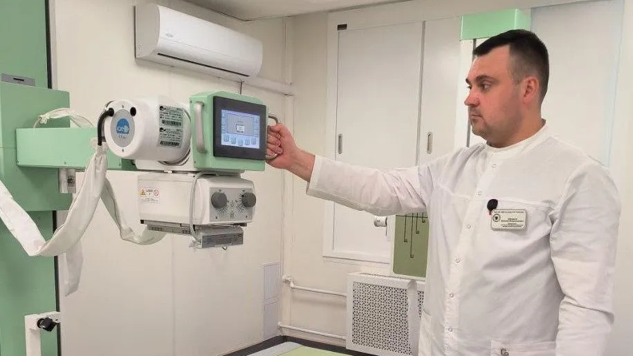 Новый рентген-аппарат появился в Ивантеевской больнице