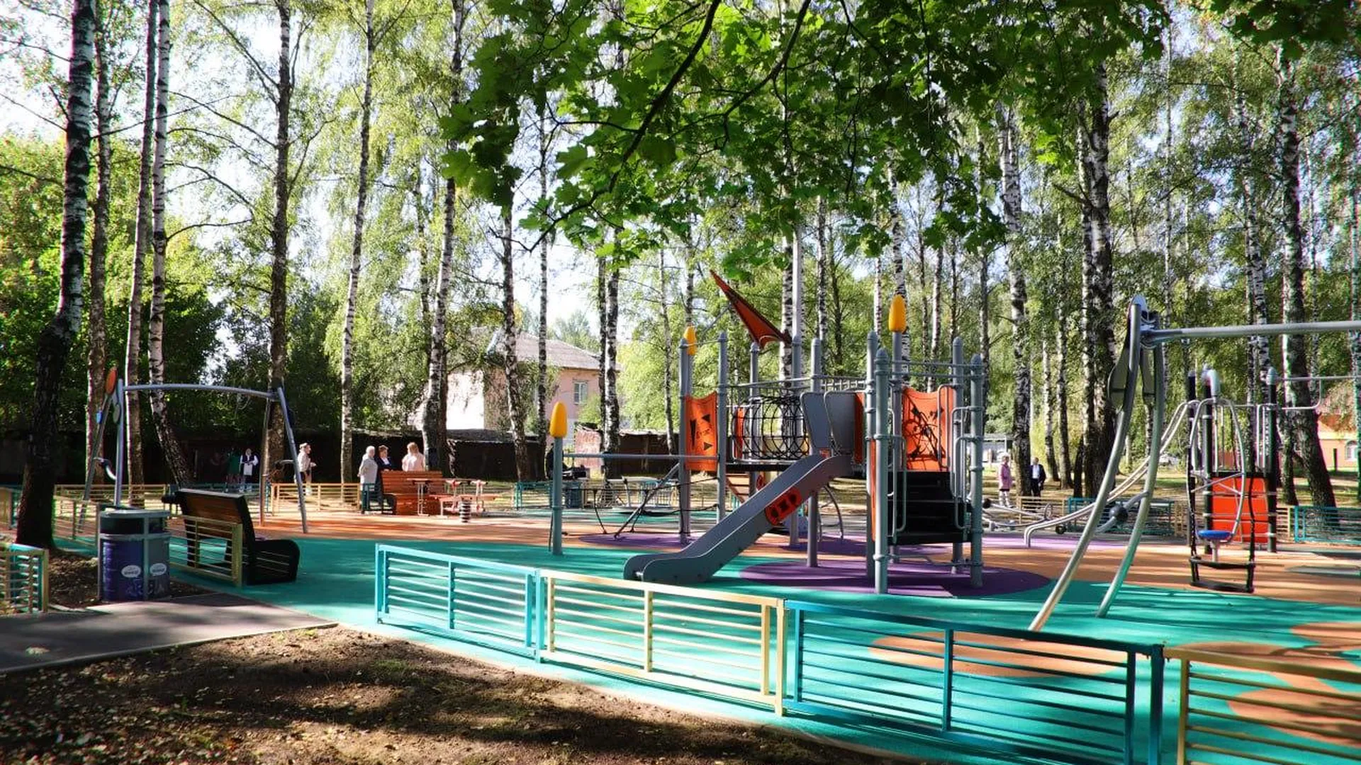 Уже три детские губернаторские площадки открыли в Воскресенске в этом году