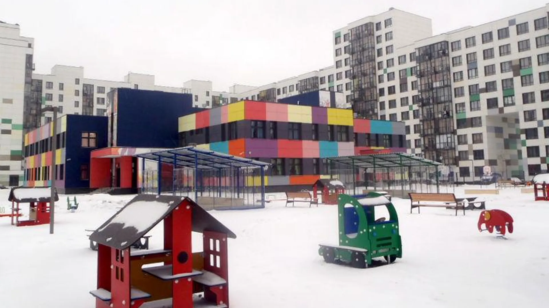 Третий за год детсад построили в Одинцовском районе