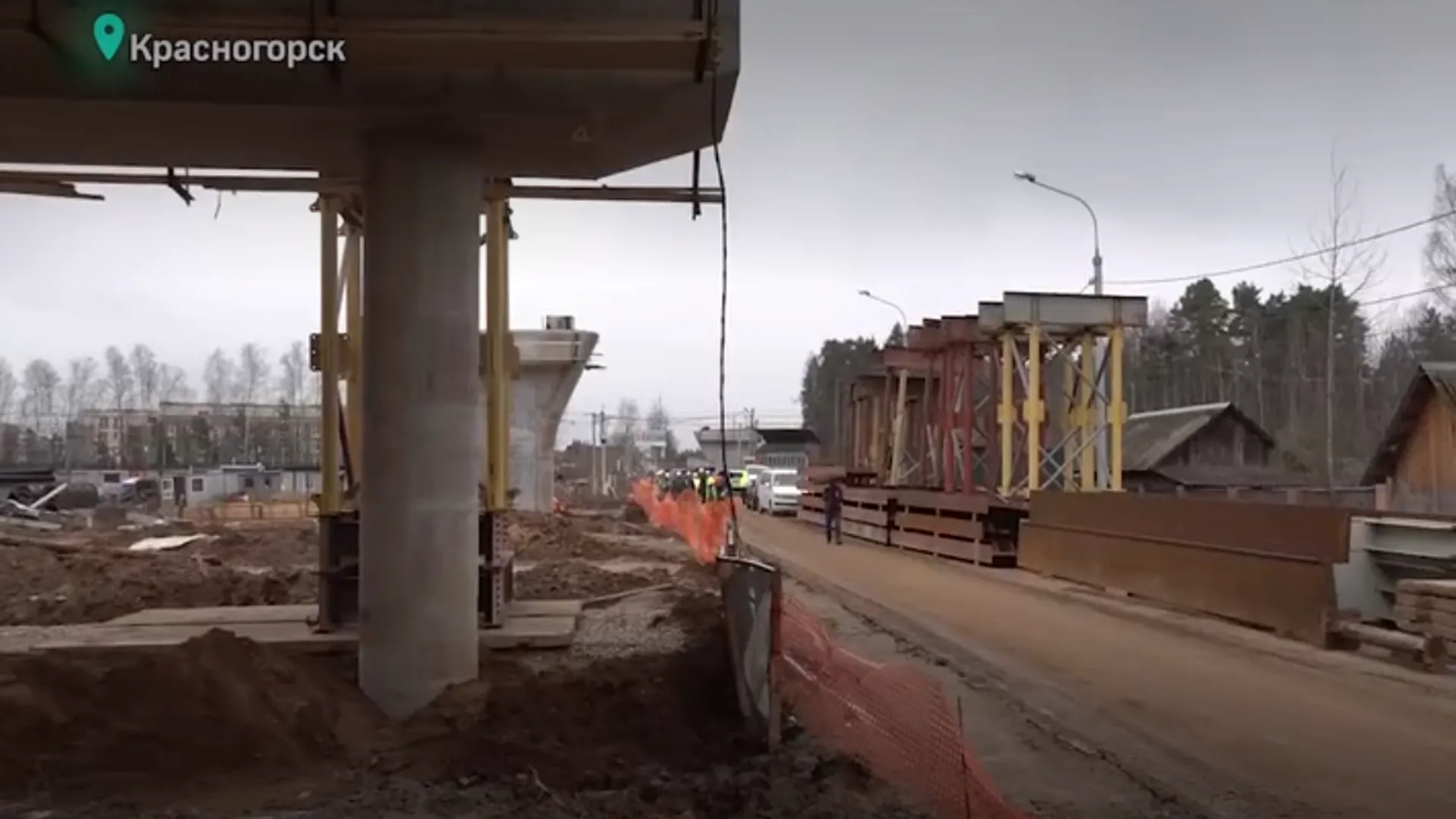 Путепровод на ж/д станции Аникеевка достроят к концу года