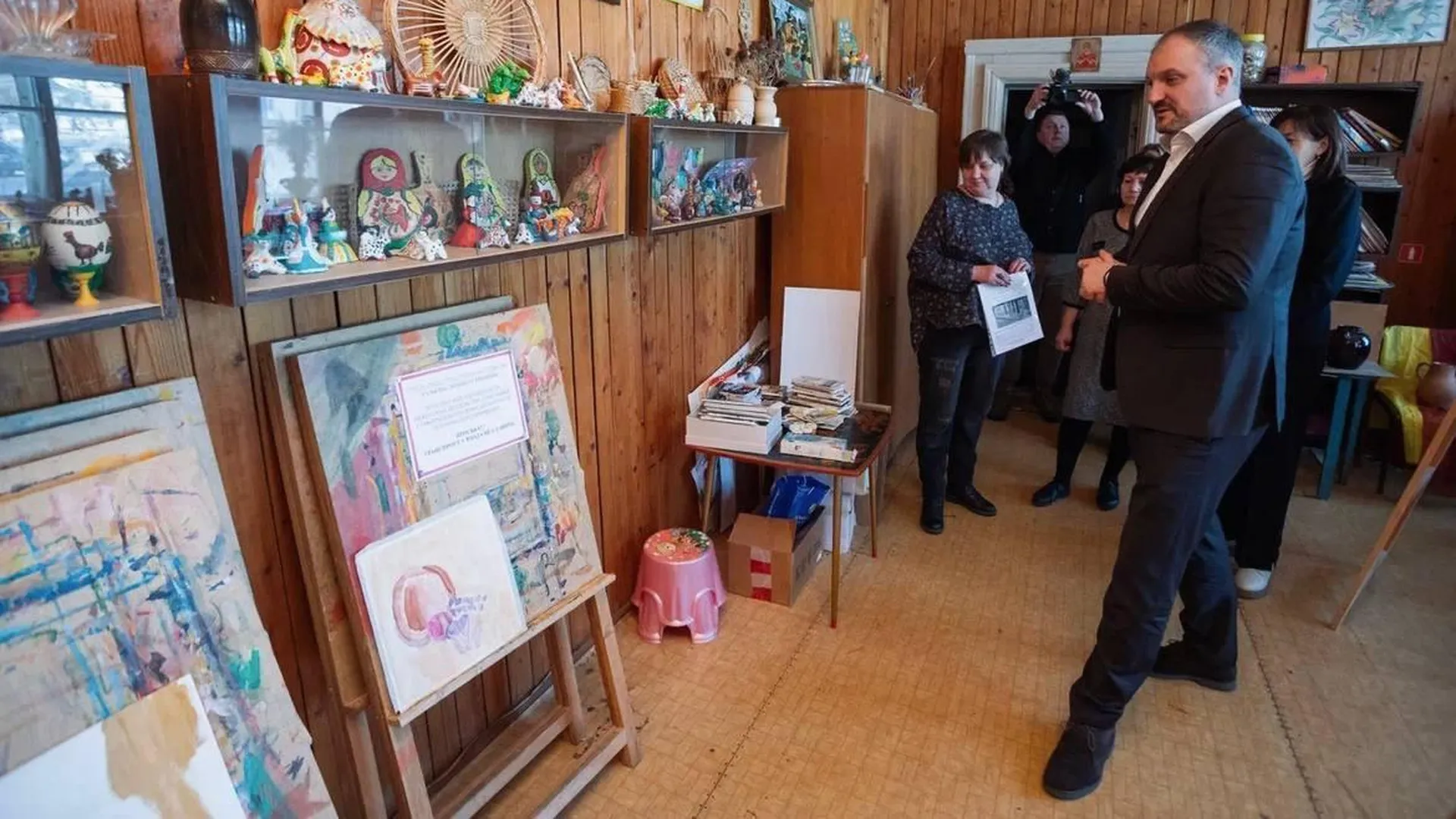 Глава округа Шувалов рассказал о важности ремонта здания Центра детского творчества «Светлячок»