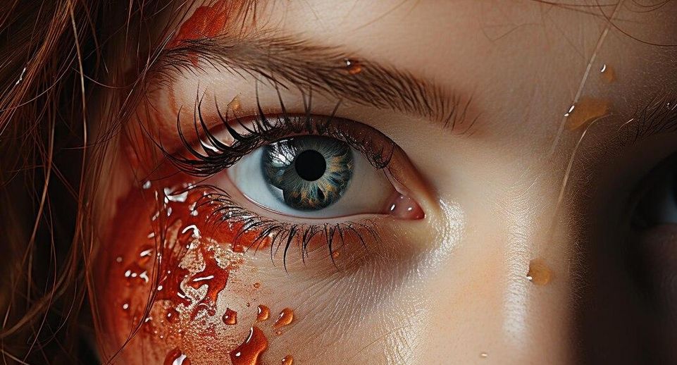 The Sun: девочка с глаукомой на обоих глазах заплакала кровью
