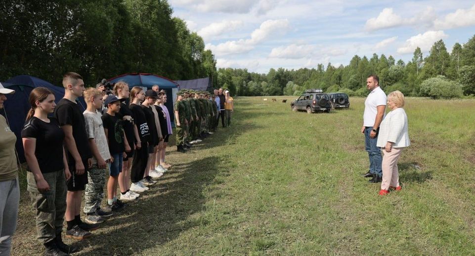 Кадетские соревнования прошли на ферме «Черный лис» в Чехове
