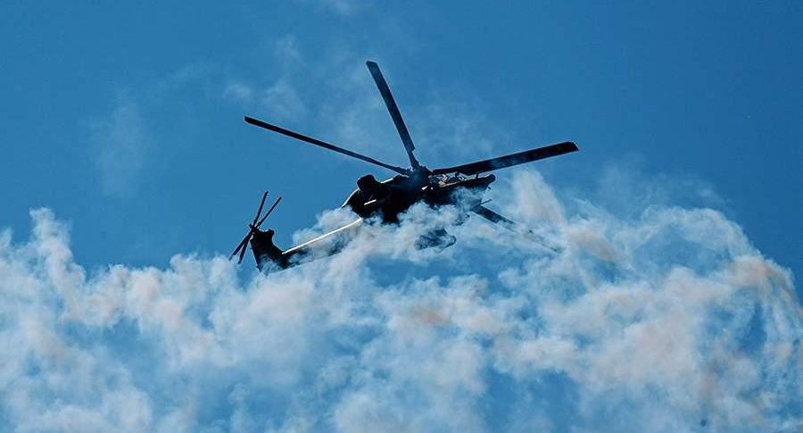 Минобороны: экипаж вертолета Ми-28 погиб при крушении в Калужской области