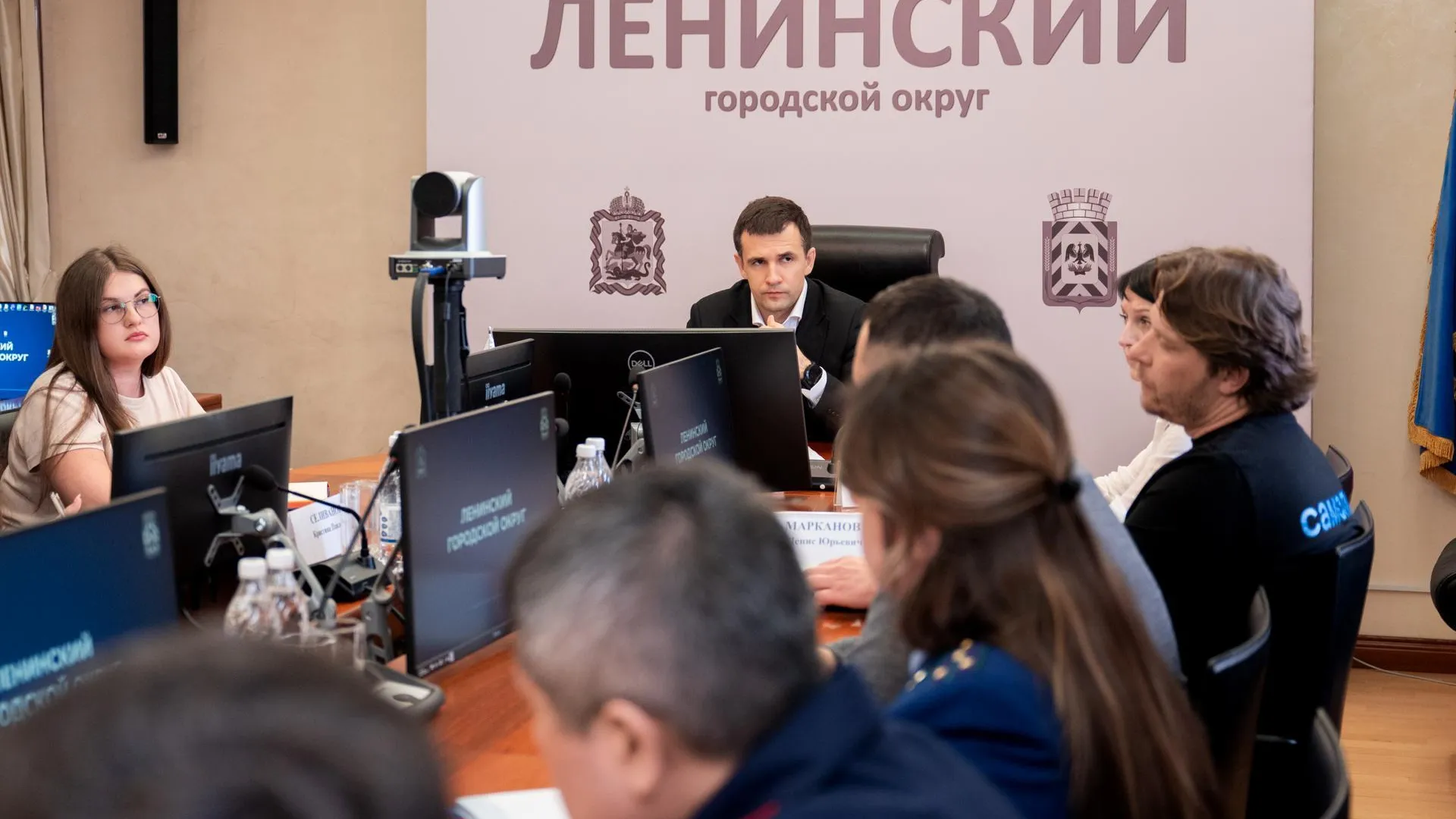 Глава Ленинского городского округа Каторов провел встречу с дольщиками ЖК «Горки Парк»
