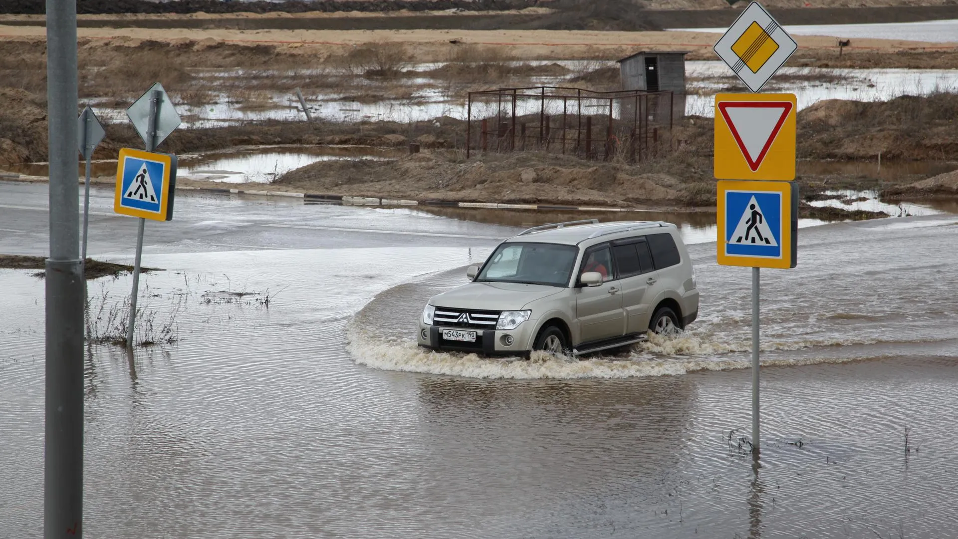 Более 10 мостов затопило в Нижегородской области