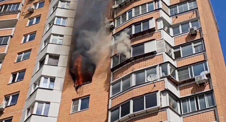 МЧС: возгорание в квартире на Бескудниковском бульваре в Москве ликвидировали
