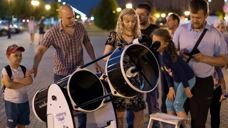 Серпуховичи могут бесплатно поохотиться за звездами с телескопом