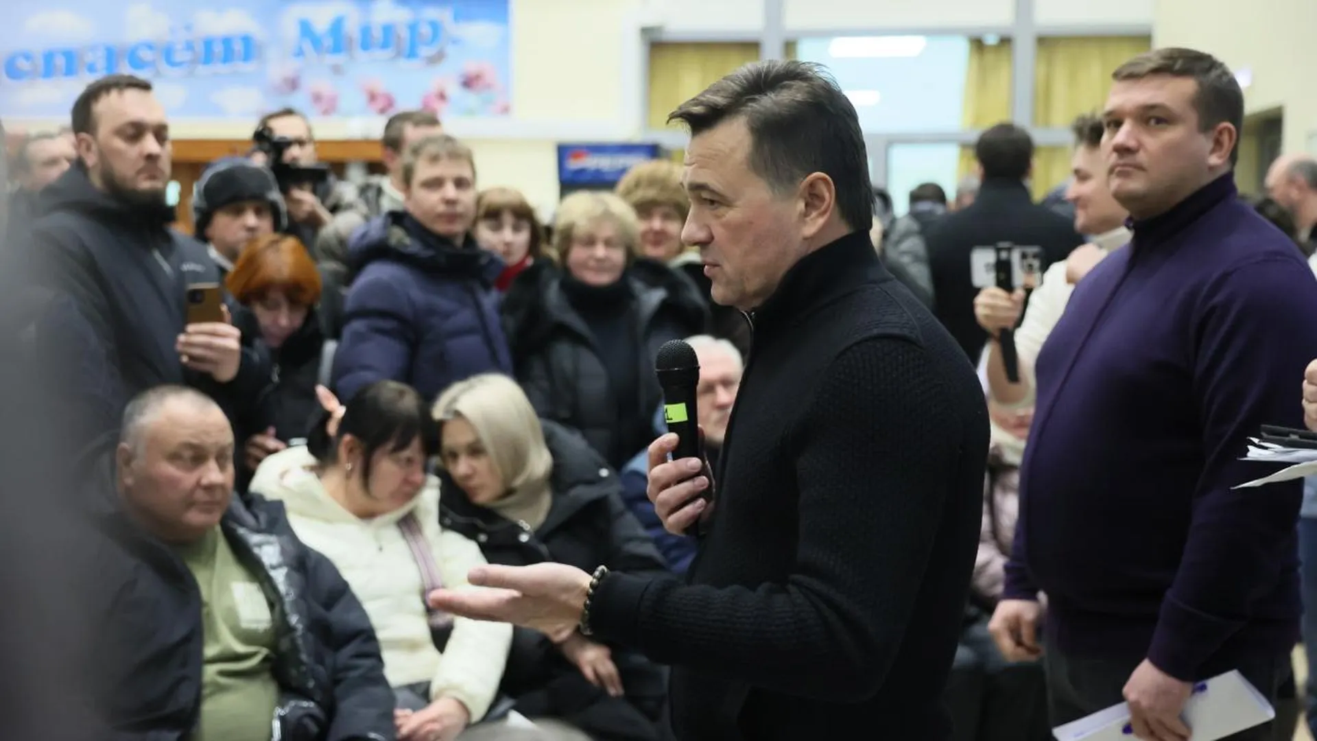 Андрей Воробьев: в Климовске запустили тепло в 122 дома