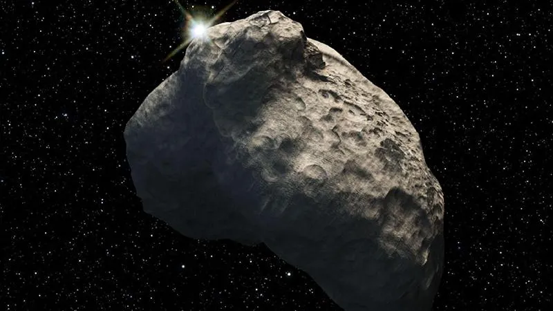 Ледяной метеорит близ деревни Меры