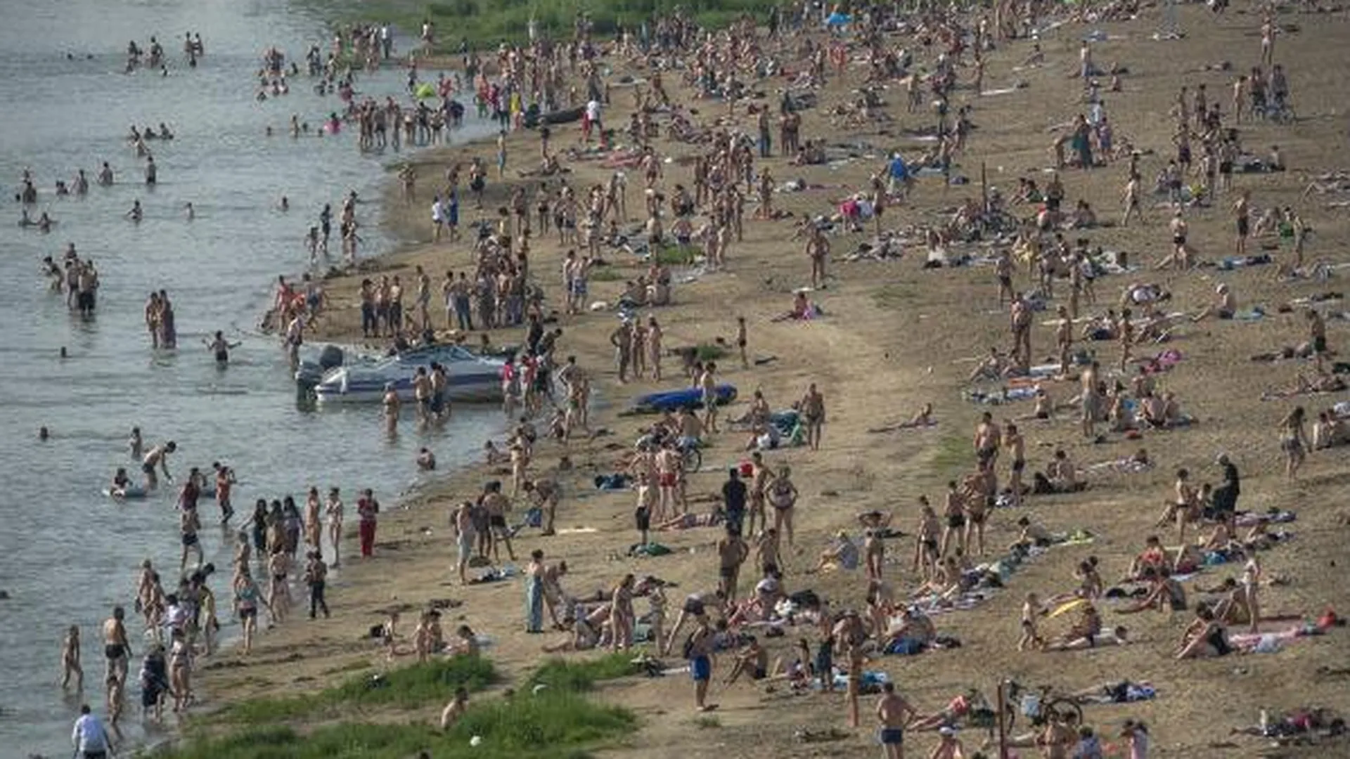 Купально-пляжная зона открылась на Оке в Кашире