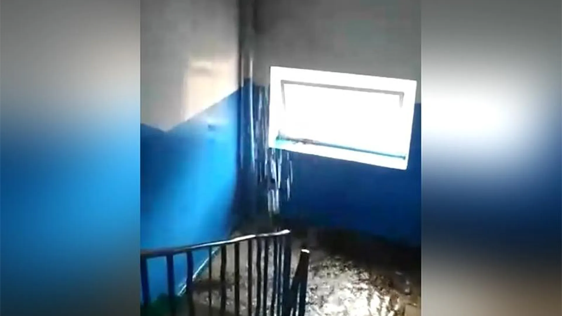 Многоэтажный дом под Шатурой затопило после дождя